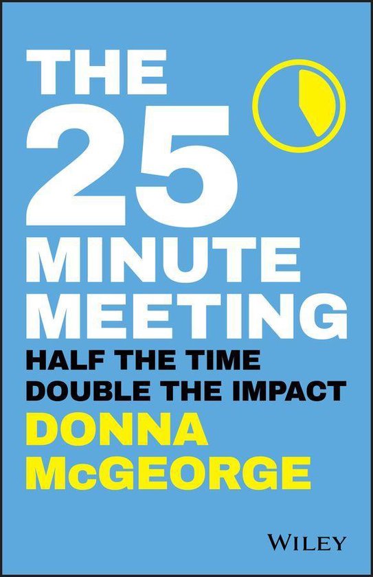The 25 Minute Meeting - cover