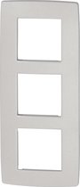 NIKO Original White afdekplaat - drievoudig vertikaal