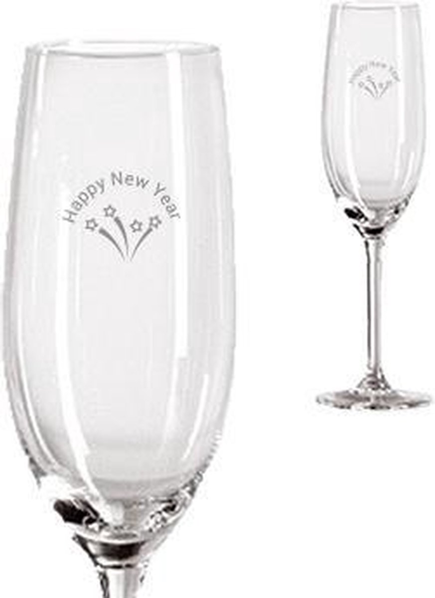 Champagne glas |Happy New Year