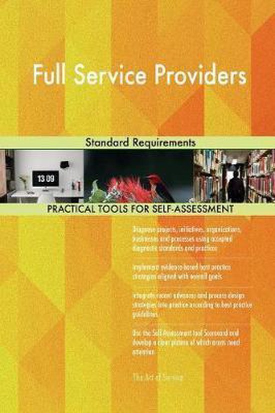 Full Service Providers Standard Requirements | 9780655439820 | Gerardus ...