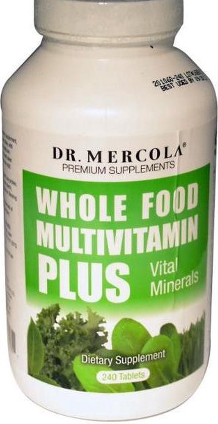 Bol Com Whole Food Multivitamine Plus 240 Tabletten Dr Mercola