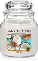 Yankee Candle Geurkaars Small Coconut Splash - 9 cm / ø 6 cm