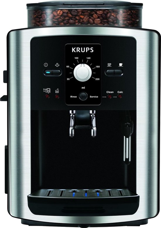 Krups Automatic EA8010 - Volautomaat Espressomachine - Zwart/RVS | bol.com