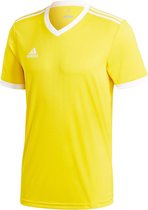 adidas Tabela 18 SS Jersey Teamshirt Heren Sportshirt - Maat S  - Mannen - geel/wit
