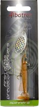 Albatros Spinminnow Spinner - 7 cm - Blue - Red