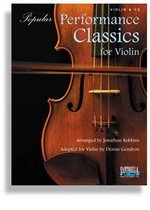 Popular Performance Classics for Violin