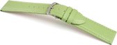Horlogeband Chur Groen - Leer - 20mm