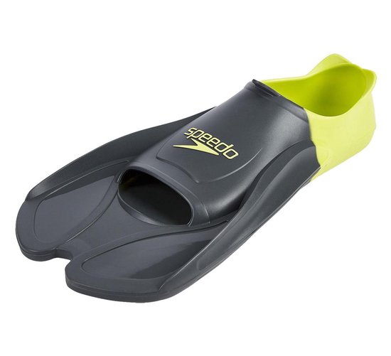 Speedo Zwemvliezen - Maat 44-45Volwassenen - zwart/geel | bol.com