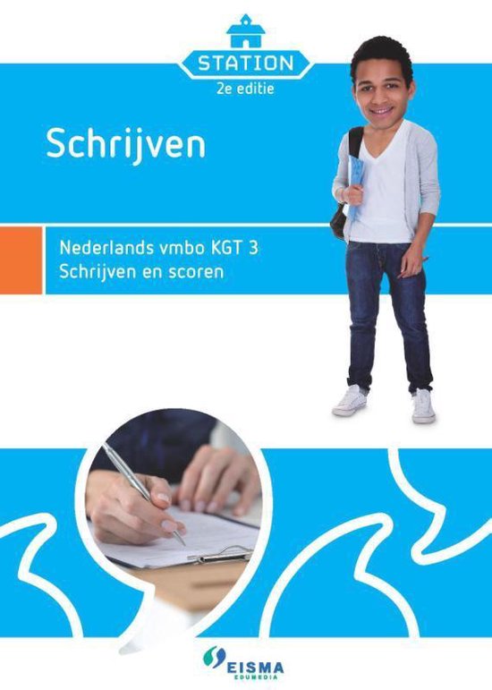 Station - Schrijven en scoren Nederlands vmbo kgt 3 - cover