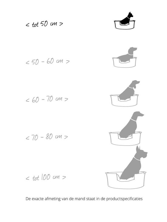 Petcomfort Hondenmand 43 x 15 cm - Beige