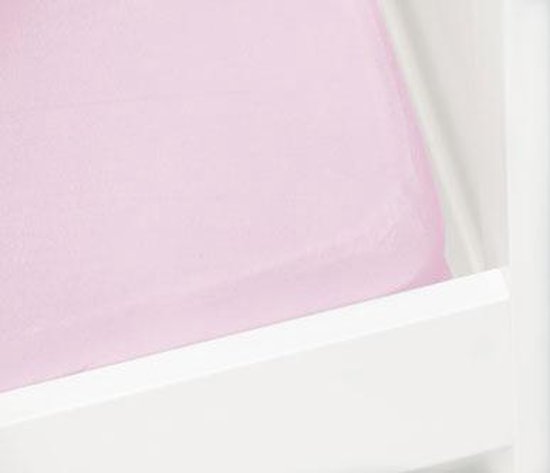 Drap-housse Brilliant Rose 60x120cm (coton)