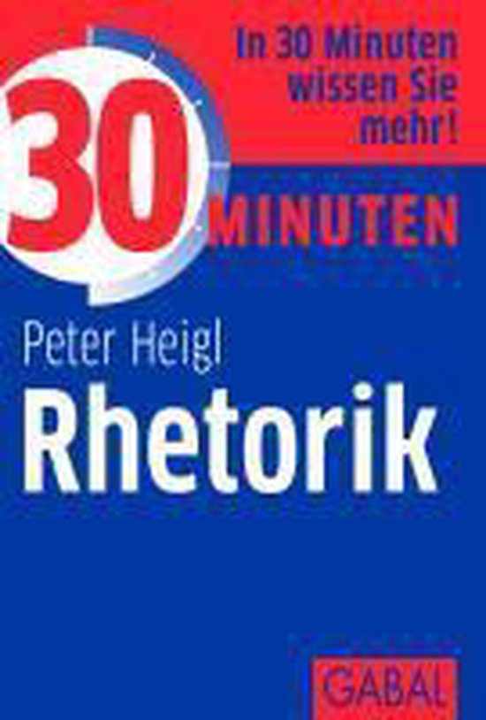 30 Minuten Rhetorik - cover