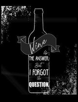 Wine Is The Answer But I Forgot The Question