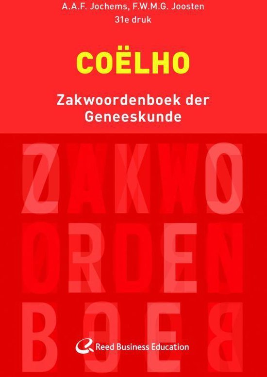 Coëlho zakwoordenboek der geneeskunde