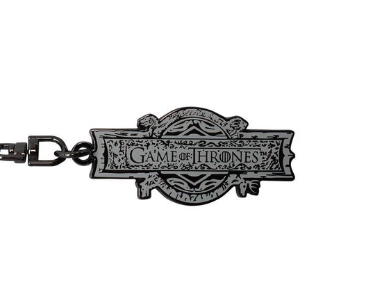 Game of Thrones - porte-clés en métal - logo d'ouverture