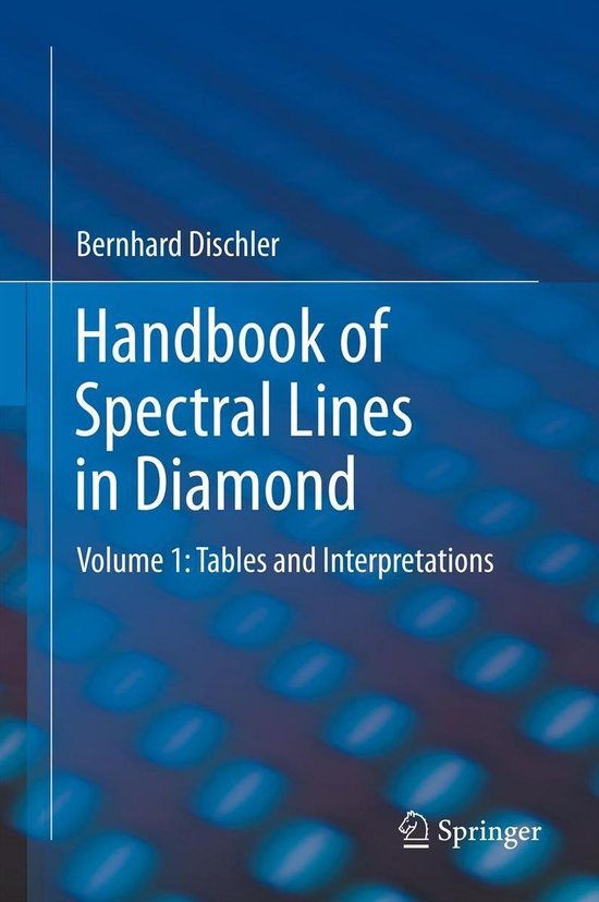 Handbook of Spectral Lines in Diamond - cover