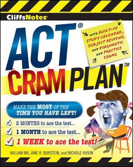 CliffsNotes ACT Cram Plan | 9780470471739 | William Ma | Boeken | bol