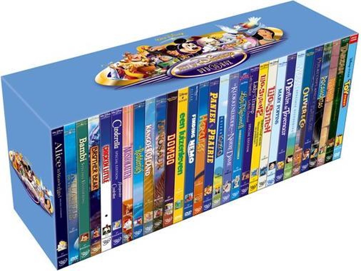Array Vleien Vochtig Best Of Disney (30DVD) (Dvd), Kathryn Beaumont | Dvd's | bol.com