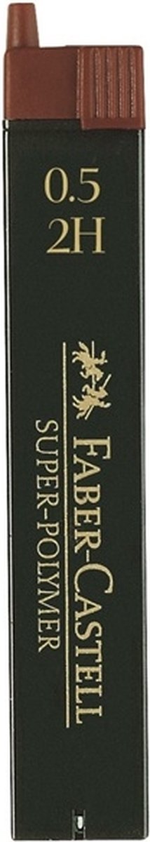 Faber-Castell 120512 potloodstift 2H Zwart