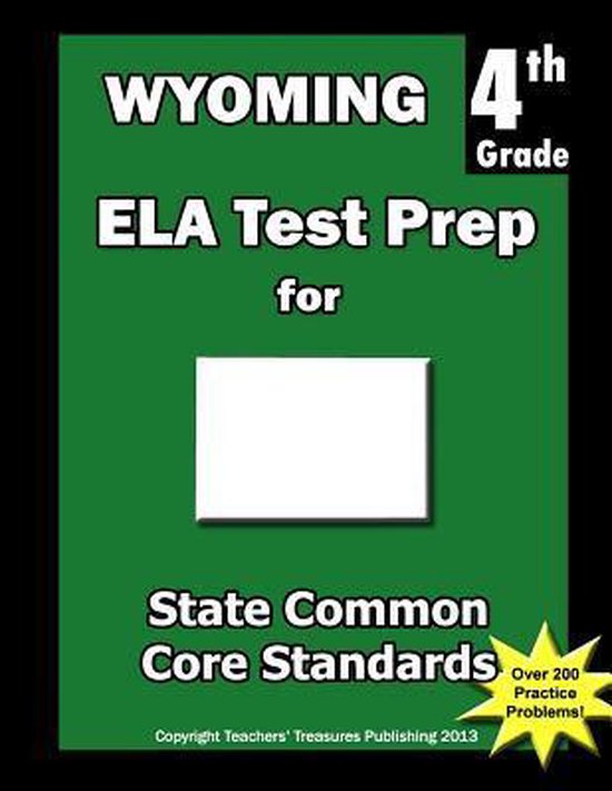 Wyoming 4th Grade Ela Test Prep - cover