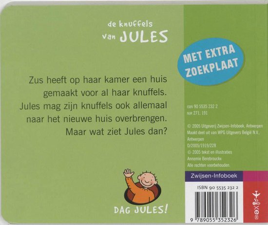 Dag Jules! - Knuffels van Jules, A. Berebrouckx | 9789055352326 | Boeken |  bol.com