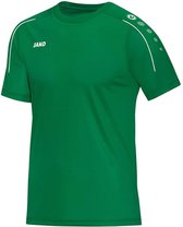 Jako Classico T-shirt Heren  Sportshirt - Maat XXL  - Mannen - groen/wit