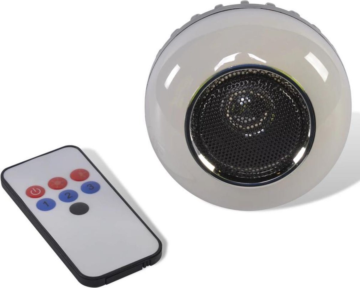 PartyFunLights discolamp - LED - bluetooth speaker - afstandsbediening -  E27 | bol.com