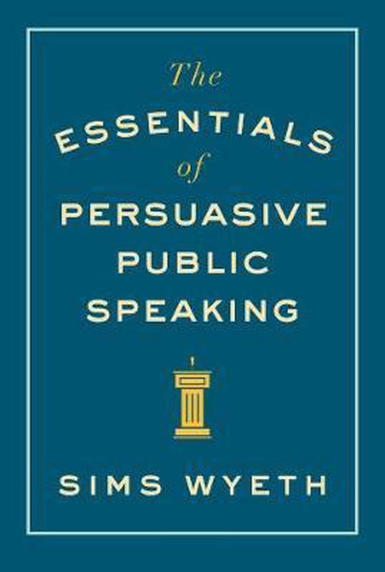 Essentials Of Persuasive Public Speaking - cover