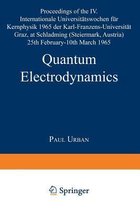 Quantum Electrodynamics