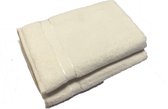 Handdoek 50x100 cm Uni Luxe ivoor - 6 stuks