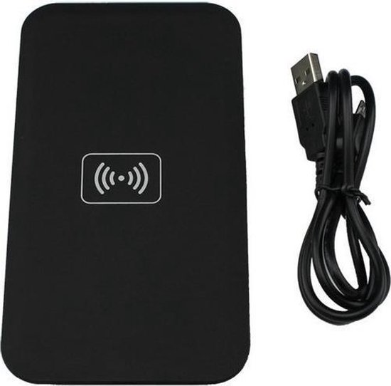 Bijdrage composiet linnen Qi Wireless Power Pad draadloze oplader, voor het draadloos opladen van  smartphone en... | bol.com