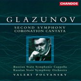 Glazunov: Symphony no 2, Coronation Cantata / Polyansky, Russian State SO