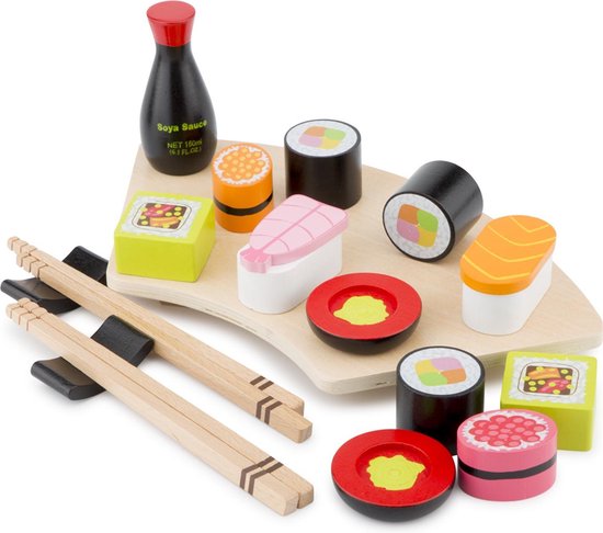 New Classic Toys Houten Sushi Set