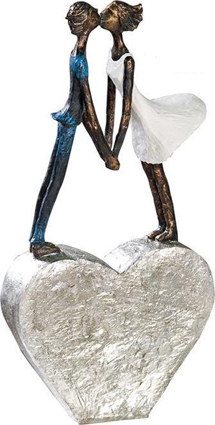 Mathis houten Orkaan Beeldje - sculptuur 'liefde' | bol.com
