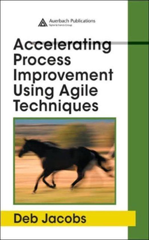Accelerating Process Improvement Using Agile Techniques - cover