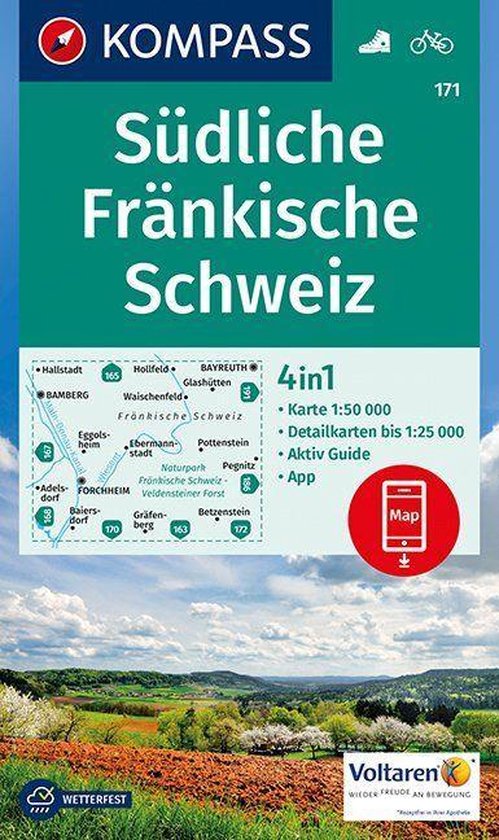 Südliche Fränkische Schweiz 1 : 50 000 - cover