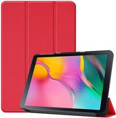 Cazy Samsung Galaxy Tab S5e hoesje - Smart Tri-Fold Case - rood