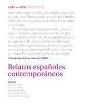 Relatos españoles contemporáneos. Buch mit Audio-CD