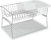 Égouttoir à vaisselle Tomado Metaltex - 2 étages - Metaltex