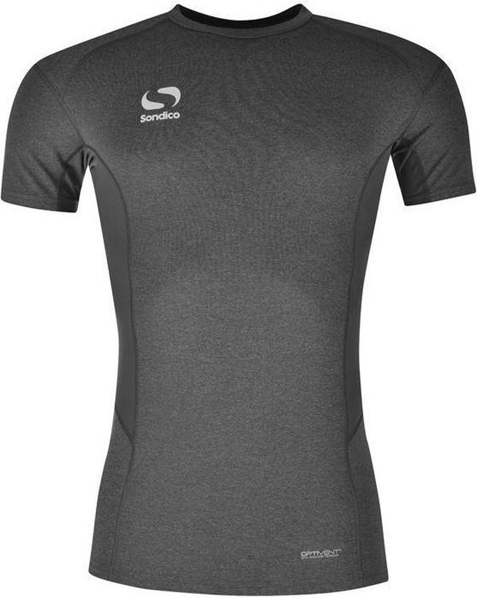 Sondico ondershirt korte mouw - Heren - Grey Marl - XXL
