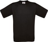 B&C Exact 150 Kids T-shirt Black Maat 1/2 (onbedrukt - 5 stuks)