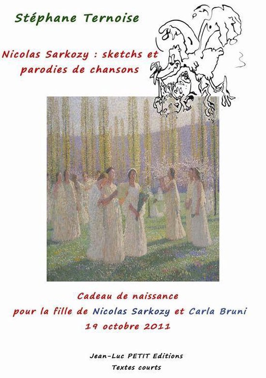 Textes courts - Nicolas Sarkozy : sketchs et parodies de cha ... - cover