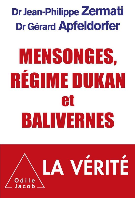 Mensonges, régime Dukan et balivernes - cover