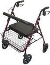Rollator XXL rood
