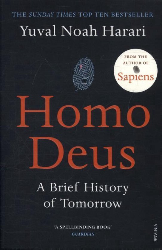 Boekomslag voor Homo Deus