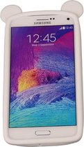 Wit Bumper Beer Medium Frame Case Hoesje voor Samsung Galaxy A8 2016