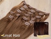 Great Hair Full Head Clip In - 40cm - straight - #4
