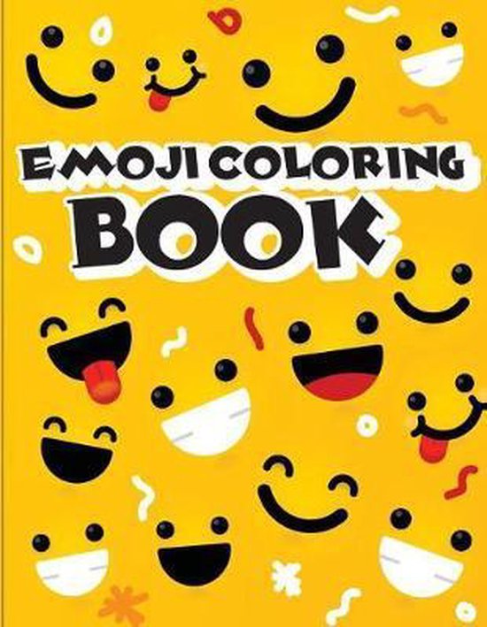 Emoji Coloring Book, Gray Kusman 9781726344661 Boeken