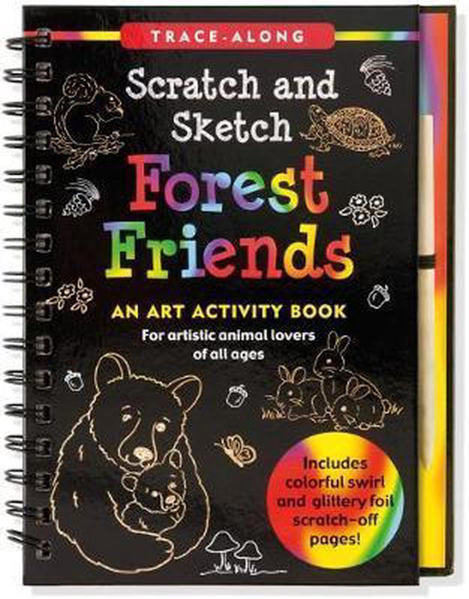 Scratch & Sketch Dragons & Mythical Creatures (Trace Along)