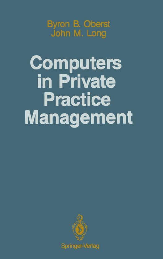 Medicine (R0) - Computers in Private Practice Management - cover